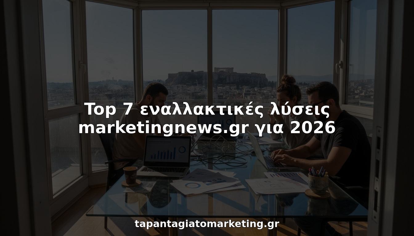 Συνάντηση της ομάδας μάρκετινγκ σε σύγχρονο γραφείο – Ελλάδα 2026