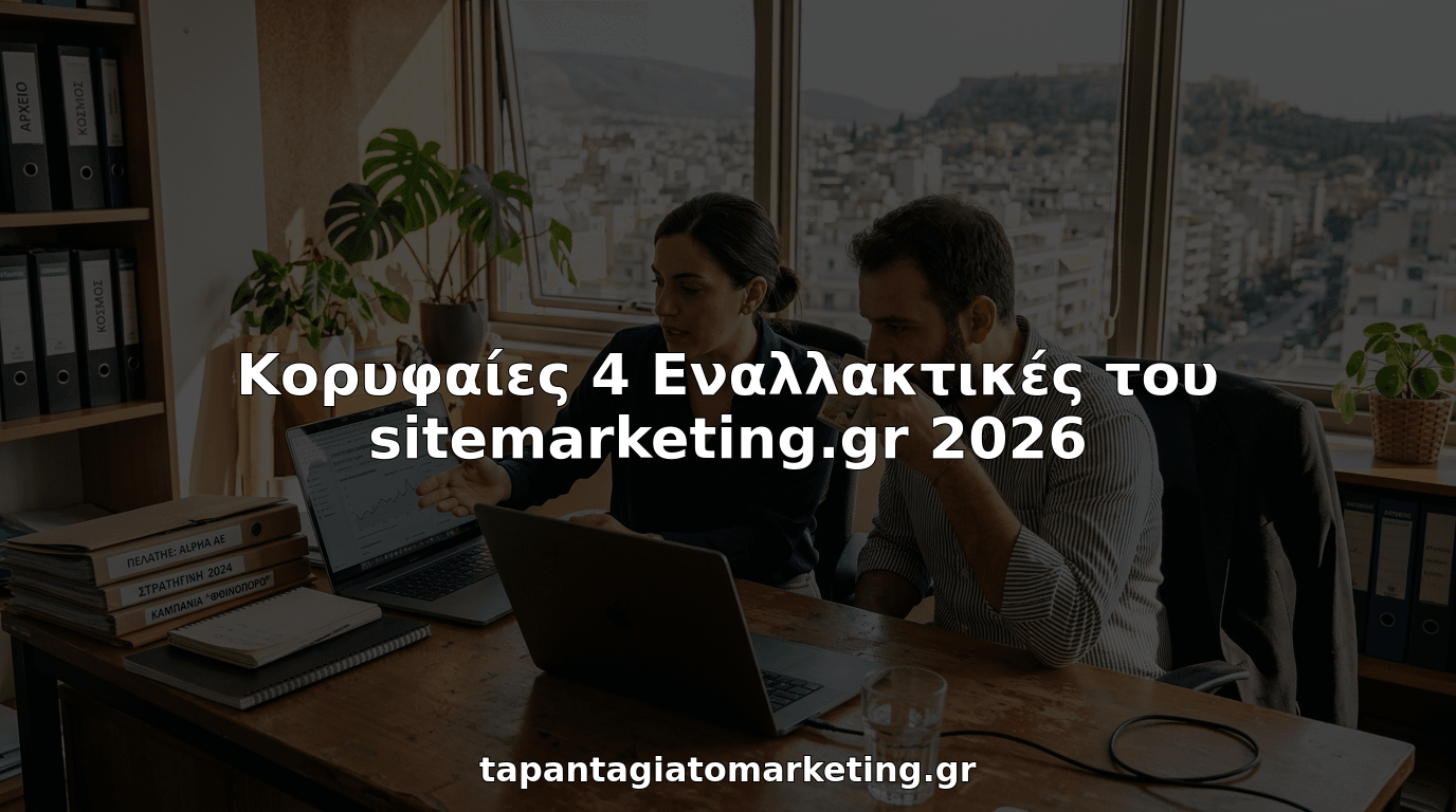 Η ομάδα μάρκετινγκ δουλεύει μαζί σε ένα φωτεινό γραφείο στη γωνία, γεμάτο ενέργεια και δημιουργικότητα.